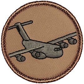 C17 Globemaster Patrol Patch - 2" Diameter Round Embroidered Patch (Sew-on)