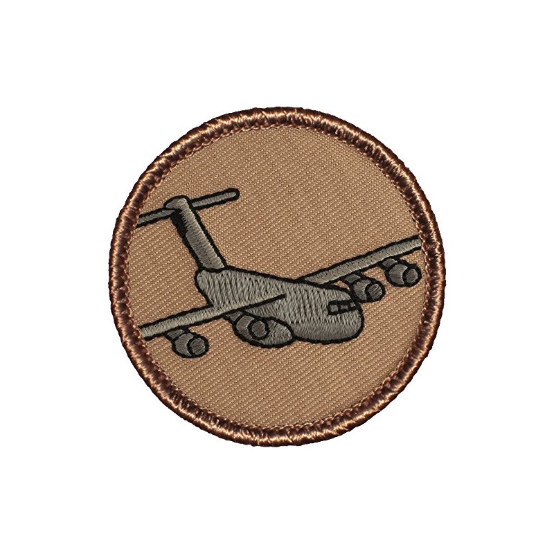 C17 Globemaster Patrol Patch - 2" Diameter Round Embroidered Patch