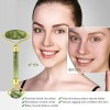 Rodillo Masaje Facial Gua Sha De Jade Antienvejecimiento Kit