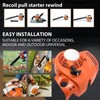 Lawn Mower Pull Starter - Recoil Handheld Replacement Part Lawn