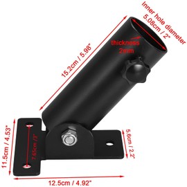 VANROUG Barbell T-Bar Row Attachment Landmine Platform Multi-Functional Weight Training Station,Swivel Heavy Duty Steel Gym Equipment for Deadlift Leg Squat Exercises,Fits 2'' Olympic Bars