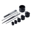 Hozan Chassis Punch Set with Reamer, Manual Puncher, Easy to