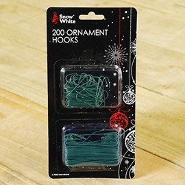 150 Green Small/Large Christmas Bauble Hooks PM132