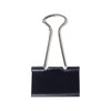 Staples Medium Binder Clips, Black, 12/Pack (15351)