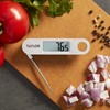 Taylor Folding Stem Display Food Instant Read Digital Thermometer, 0.7