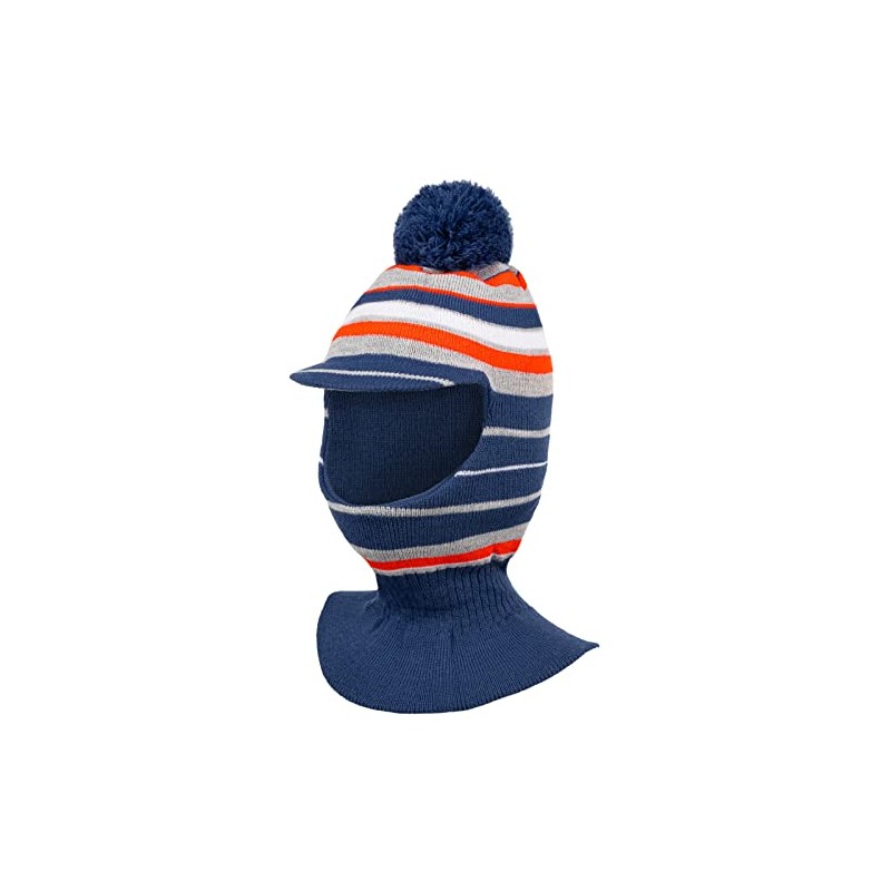 Boys' Winter Hat Scarf Hat Tube Hat Knitted Hat Stripes,