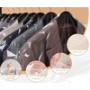 Polythene Garment Covers Clear Plastic Clothes Covers Dry Cleaning Durable,