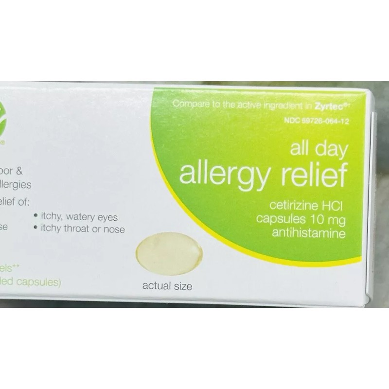 Allergy Relief Ready Incase All Day Allegy Relief -24 Hours