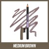 Maybelline New York 2-in-1 Express Brow Pencil with Sharpenable Tip