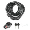 CyclingDeal Bike Bicycle Lock Cable 4FT Bike Cable Basic Self