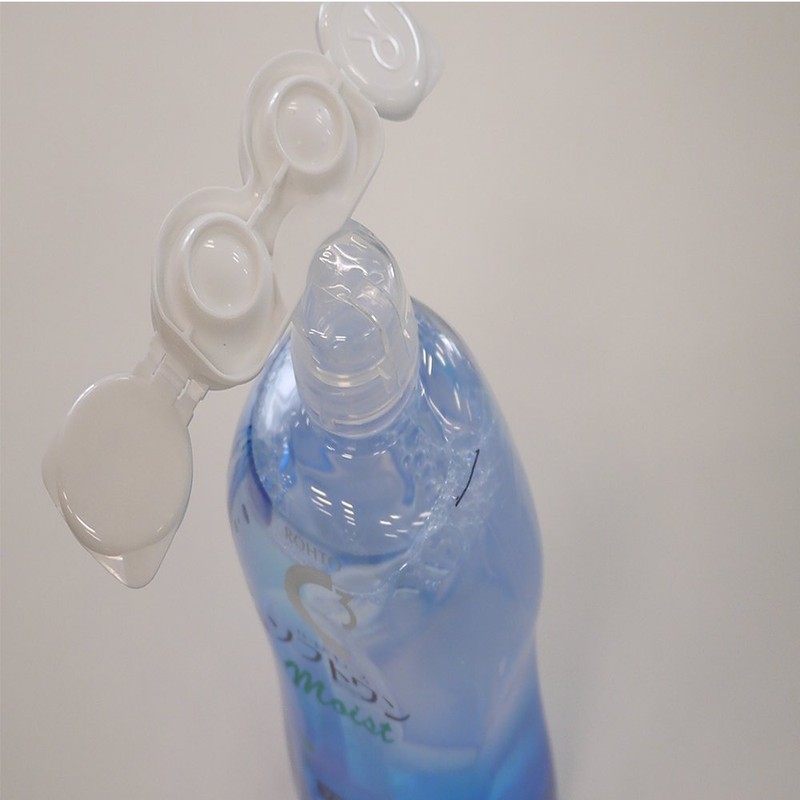 【医薬部外品】ロートCキューブ ソフトワン クール ソフトコンタクトレンズ用消毒液クールタイプ 500mLl約1ヶ月分 レンズケース付き