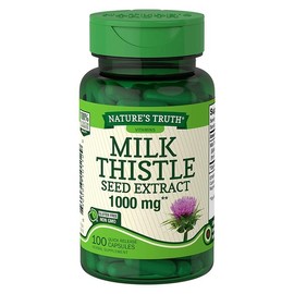 Nature's Truth Milk Thistle Extract 1000mg 100 Capsules (NON-GMO) Milk Thistle / 네이처스 트루스 밀크씨슬 추출물 1000mg 100캡슐 (NON-GMO) 밀크시스