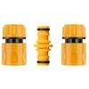 Hose Fitting Double Male Hose Connectors and 2PCS End Quick