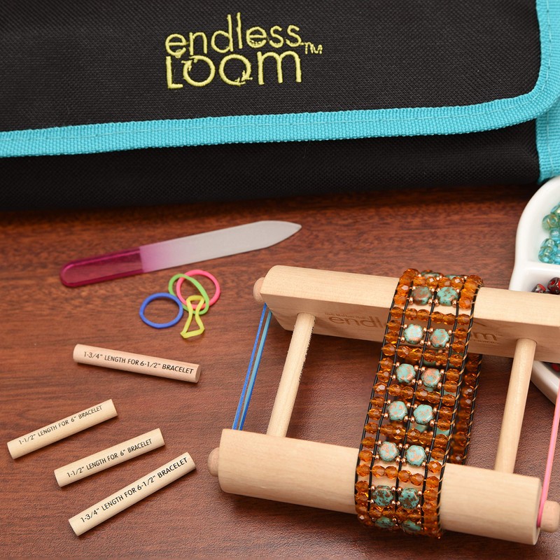 The Beadsmith Endless Loom Rod Set Accessory Pack by Deb