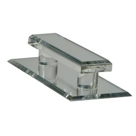 Mirart Pull Handle, Self Stick Large Acrylic Mirror Beveled Pull