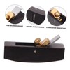 SHINEOFI Ebony Leather Planer Mini Hand Planer for Splitting Crafting