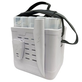 FROGG TOGGS EVA Tackle Vault Tote, Lightweight Customizable Tackle Bag with Accessories