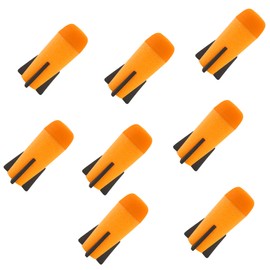 WALWAL Mega Missile Refill Bullets Compatible for Nerf N-Strike Elite Series, Ultimate Precision & Power for Nerf Party Competitive Shooters(Orange,8pcs)