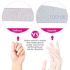 URAQT Pack of 16 Nail Files for Gel Nails, 100/180