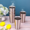 Zopeal Stainless Steel Cups 16 Oz, Double Wall Vacuum Pint