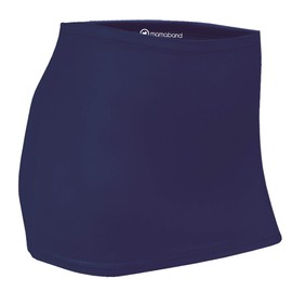 Mamaband, Kidney Warmer for Keeping Kidney and Hip Area Warm & For Pregnancy, Elastic Hip/Body Warmer and Shirt Extension Up To 3 Sizes - dark blue