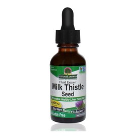Nature's Answer Alcohol-Free Milk Thistle 1 Ounce Extract | Supports Hepatic System | Vegan | Non-GMO | Gluten Free | Kosher