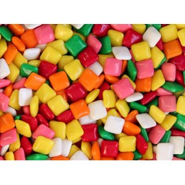 Bayside Candy Chiclets - Chewing Gum - Gumball Machine Refills - Bulk Candy - Pink Chiclets, 1 Count (Pack of 1)