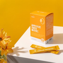 Everfit Glutathione Low Molecular Collagen Vitamin C 30 packets, 1 pack / 에버핏 글루타치온 저분자 콜라겐 비타민C 30포, 1개