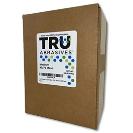Tru Abrasives Crushed Glass 10 lbs. Medium 40/70 Mesh