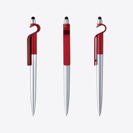 Sekisei LA-6685 Raporta Sumaterate Pen, Permanent Ink, Black, 0.03 inch (0.7 mm), Blister Pack, Red