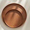 Decoview Natural Round Wood Tray, Half Moon / 데코뷰 내츄럴