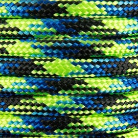 West Coast Paracord 50 FT & 100 FT Hanks of Type III 550 Paracord – Utility Cord for DIY, Crafting, Camping, Hiking, & More!