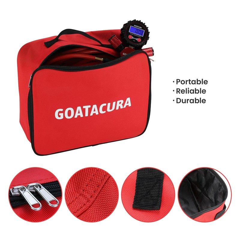 GOATACURA Heavy Duty 4 Tire Inflation Deflation System, Lock-On Air