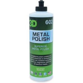 ‎3D 3D Metal Polish – Heavy Duty Car Metal Polish for Aluminum, Chrome, Brass, Coppe