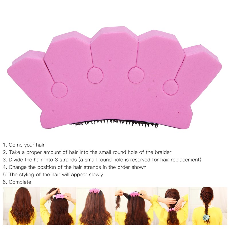 Professional DIY Hair Accessories Pin Clip Tail Comb Hair Braiding
