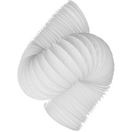 Vent Systems Diameter 125 mm 1 m long PVC flexible hose with steel wire. Flexible air lines for ventilation. Flexible heating, cooling and ventilation duct