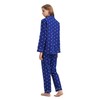 GLOBAL Pyjamas for Women Flannel Cotton Sleepwear long Ladies Pyjamas