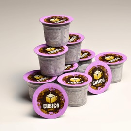 Peru Coffee - Single Serve Capsules for Keurig K-Cup Brewers - Freshly Roasted Coffee - Cubico Coffee - (10 Capsules Medium Roast)