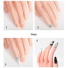 zalati Practice Hand for Acrylic Nails, Mannequin Hand Mold for
