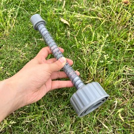 ZNTVW ZNTVW A/C Drain Lines Cleaner Tool in Wet Vac Attachment To Unclog And Evacuate, ABS Plastic Vacuum Hose Compatiable With Most PVC Pipe Sizes, Easy To Use, Grey