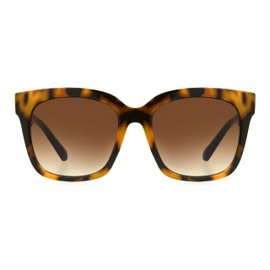 Foster Grant Sofia Vergara x Women's Jacinta Sunglasses Square, Tortoise, 55 mm