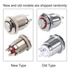 Car LED Power Pressure Switch 12 mm Car 1NO Waterproof