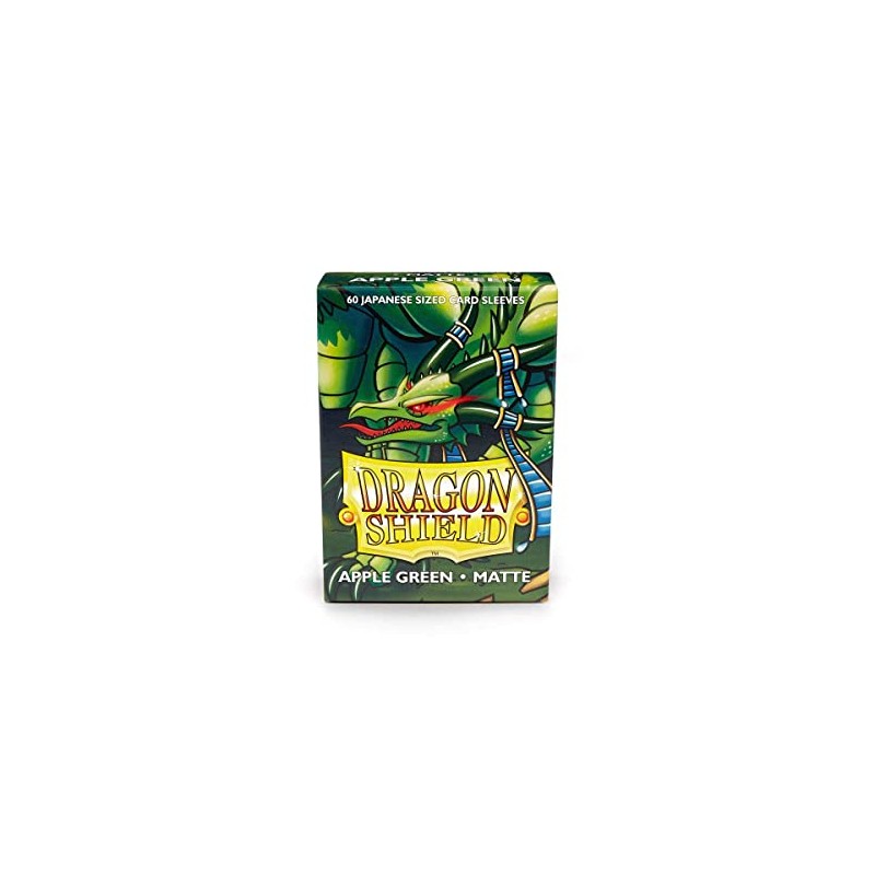 Dragon Shield Matte Mini Japanese Apple Green 60 ct Card