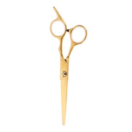 FOMIYES Professional Hair Styling Scissors Golden Stainless Steel Junior Hairdresser Recommended