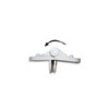 Heavy-Duty Polymer Multi‑Adjustable Self‑Closing Gate Hinge – Fits Vinyl, Metal