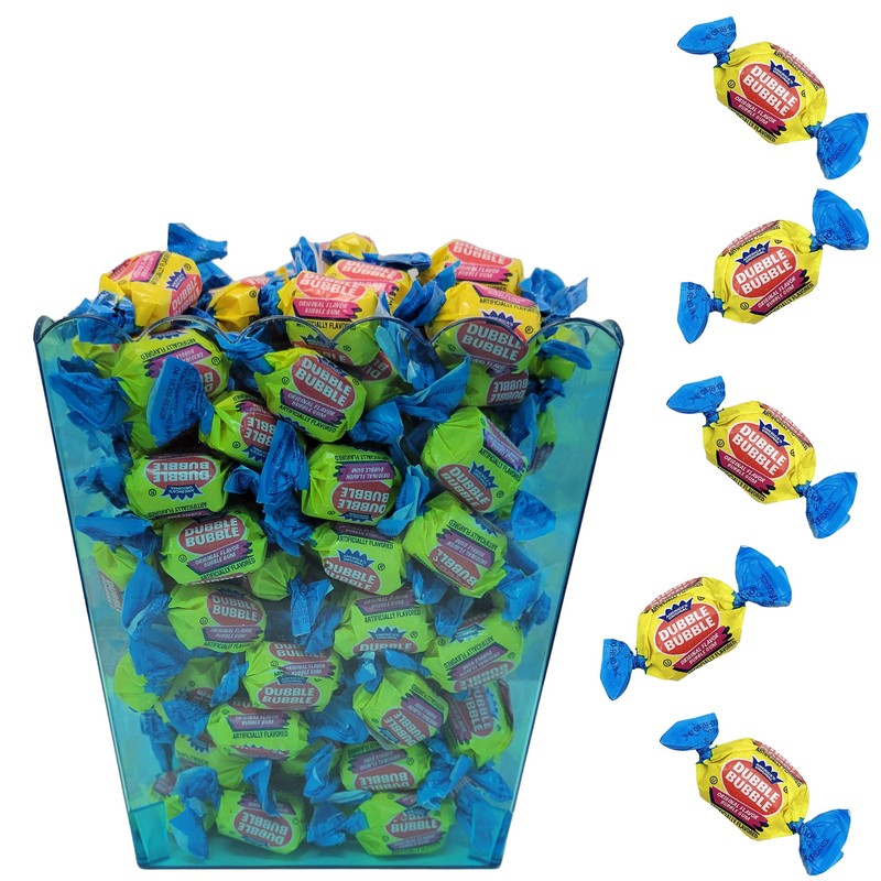 Fruidles Original Double Bubble Chewing Gum Balls Half-Pound Fruit Flavored