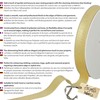 Les Petits Rubans Nastro sbieco metallizzato luccicante, 80% Poliestere 20%