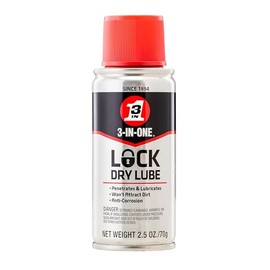 3-IN-ONE Lock Dry Lube, 2.5 OZ