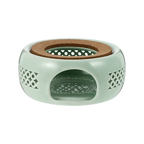 OSALADI Ceramic Teapot Warmer Japanese Tea Warmer Tea Stove Tea