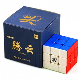 Dayan Tenyuin DaYan TengYun 3x3x3 M Magic Cube 3x3x3 Magic Cube Cute Professional Rotate Smooth Stable Educational Toy Magic Cube 3D Puzzle Educational Toy (DaYan TengYun 3x3x3 M)